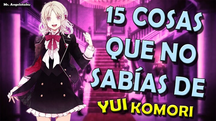 15 Cosas Que No Sabías De: Yui Komori (Diabolik Lovers / Diabolik Lovers More Blood)