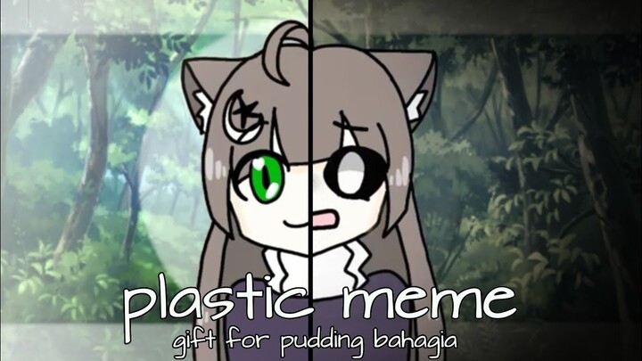 Plastic meme / gift for pudding bahagia ^^