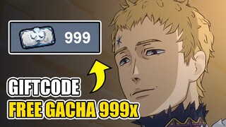 GACHA GRATIS 999 KALI & GIFTCODE TERBARU! | Black Clover Mobile