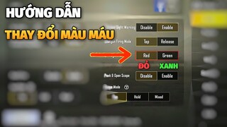Cách Chỉnh M.á.u Đỏ Trong PUBG Mobile 2019 | Squad Cùng Các Bạn Nữ Tay Siêu To