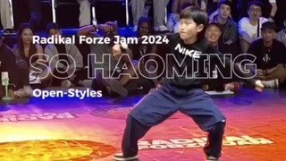 Count how many dance styles Xiao Song performed in this round
