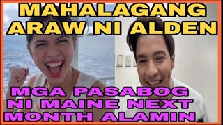 ALDEN AT MAINE : MGA PASABOG NI MAINE NEXT MONTH KAABANG ABANG ALAMIN