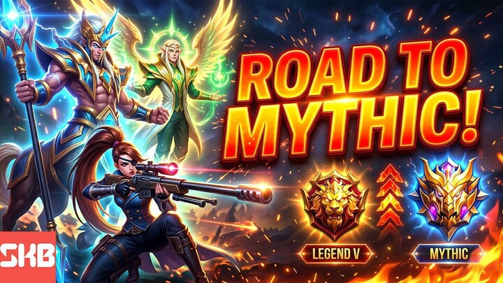😎😨MENUJU MYTHIC! EZ YA... ASAL JANGAN BILANG... | MOBILE LEGENDS