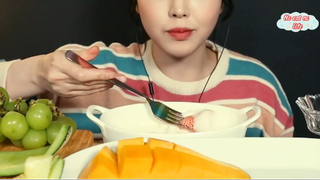 Trái cây tươi dâu, xoài, dưa lưới... phần 7 #anngonmoingay