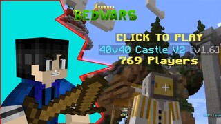 Bedwars Minecraft 40 VS 40!