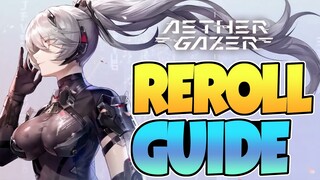 REROLL GUIDE AETHER GAZER! GA RIBET, CUMA BUTUH 1 EMAIL! AETHER GAZER INDONESIA