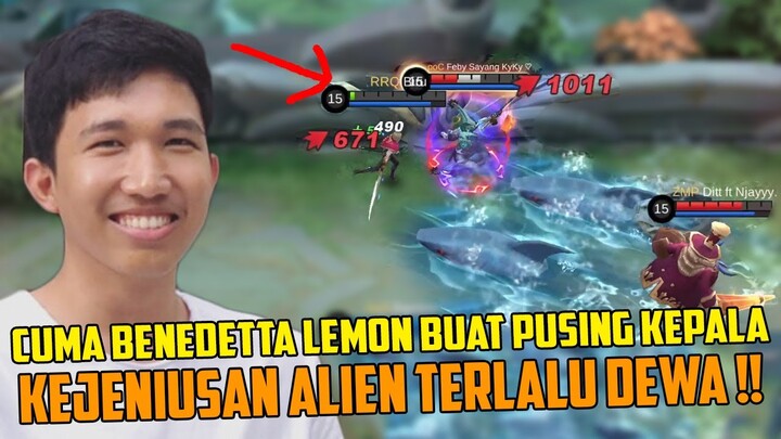 "99% NGGAK SELAMAT" CUMA BENEDETTA LEMON BUAT PUSING KEPALA. KEJENIUSAN TANGAN DEWA ALIEN GILA !!