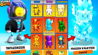 NUEVAS SKINS ESPECIALES en STUMBLE GUYS 0.42 🐸 SIMBA JUEGA