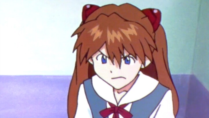 Asuka is so lonely without her mother~~