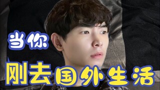 当你刚去国外生活