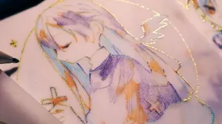 [Creation] Drawing on tracing paper｜drawing