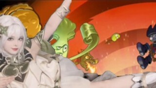 Cô nàng xinh đẹp Thỏ Tuyết Sanqian lại chiến đấu với zombie - cái kết siêu hot