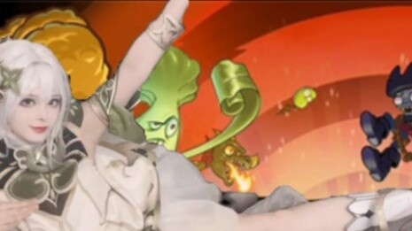 Cô nàng xinh đẹp Thỏ Tuyết Sanqian lại chiến đấu với zombie - cái kết siêu hot