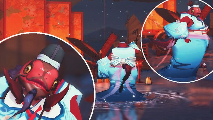 It's Fishman's Day! Recall the fear of being dominated by the leather pants Umibozu! [Onmyoji MMD]