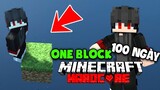 KiraMC Tóm Tắt 100 Ngày Minecraft Sinh Tồn Siêu Khó Nhưng Chỉ Với 1 Block !! Oneblock Hardcore