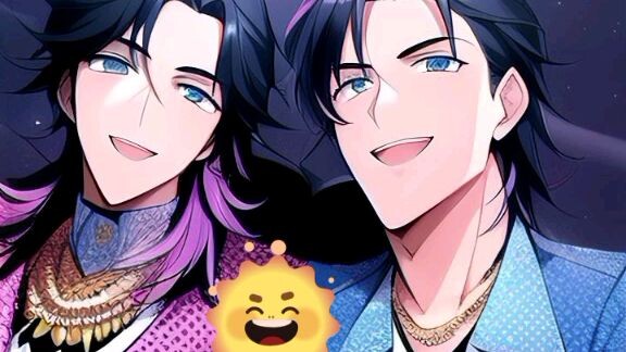 pake all manga  malah jadi kembar wkwkwkwk