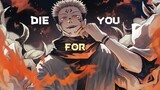 Jujutsu Kaisen Sukuna edit [AMV]  - "Die for You".