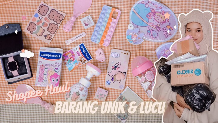 Shopee Haul Barang Unik dan Lucuuu Part 1 | Ayu Rahayu