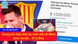 Choáng khi chiếc khăn lau nước mắt của Messi được rao bán… 23 tỷ đồng