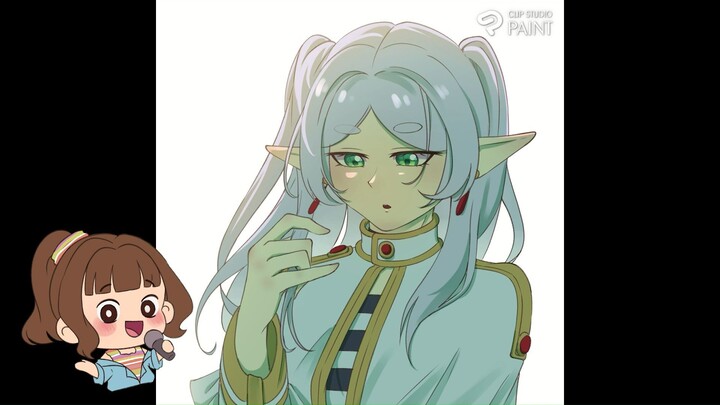 Nggambar Frieren, anime ngantuk favorit aku 【𝙹𝙾𝚂𝙷𝙰𝚁𝙲𝙷𝙸𝚅𝙴】