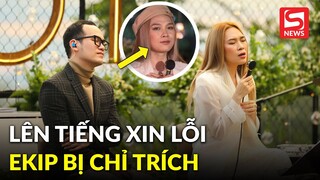 Mỹ Tâm lên tiếng sau khi ekip bị chỉ trích không tôn trọng khán giả: Đều là lỗi của tôi