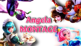 ANGELA MONTAGE 500 subscribers special! | Mobile Legends