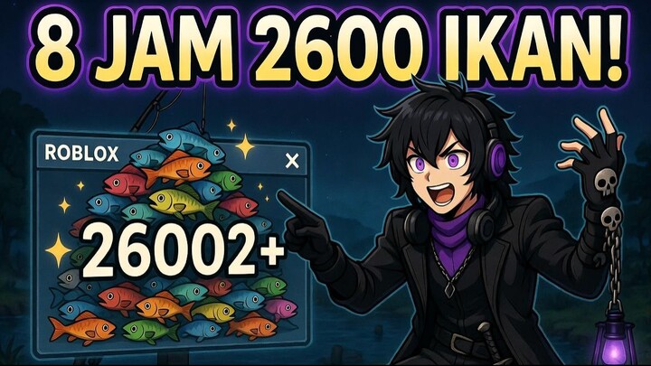 8 Jam AFK Dapat Legendary Shiny Roblox!