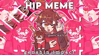 `HIP || ANIMATION MEME || ft. amber from genshin impact `