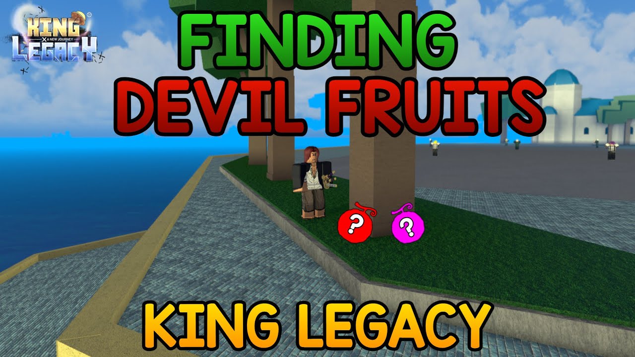 Finding Dough Fruit in King Legacy - BiliBili