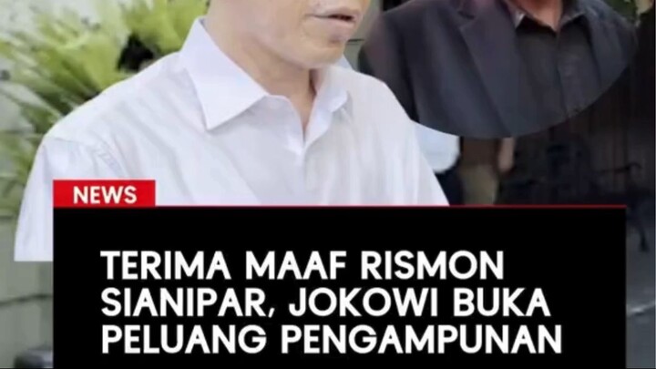 "Presiden ke-7 RI Joko Widodo (Jokowi) mengaku telah memaafkan tersangka kasus tudingan ijazah palsu