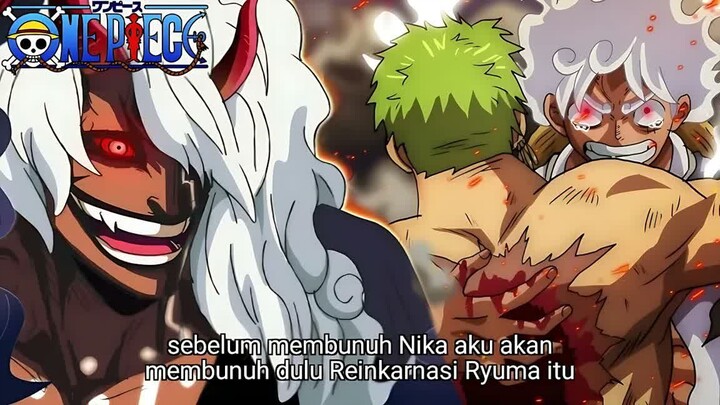 ONE PIECE TERBARU - ZORO HAMPIR MATI DITANGAN IMU! LUFFY BELUM BANGKIT SEHINGGA GABAN YG MEMBANTUNYA