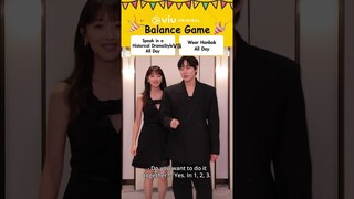 Play the Balance Game with Kim Young Dae and Pyo Ye Jin! | Moon in the Day [ENG SUB]