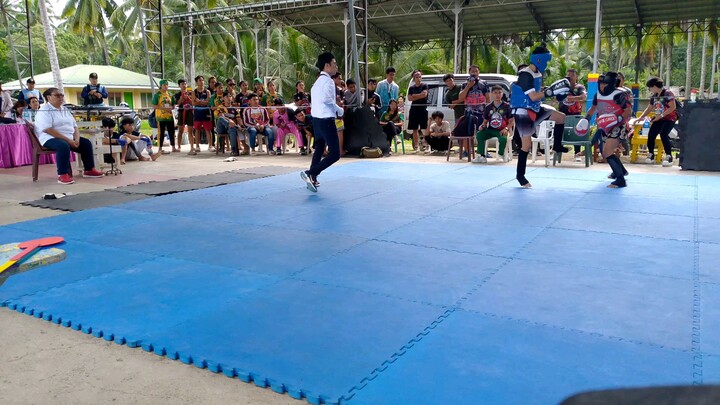 Pantukan wushu sanda provincial meet