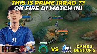 IRRAD FANNY LAST PICK! APAKAH INI PRIME IRRAD? - RSG PH vs SMART OMEGA - Game 2 - #KBreakdown