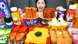 편의점 꿀조합 💛 치즈떡볶이 짜장불닭볶음면 간짬뽕 틱톡젤리 신상 먹방 Korean Convenience Store Food desserts Mukbang ASMR Ssoyoung