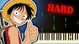 WE ARE! (ONE PIECE OP 1) - Piano Tutorial
