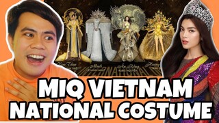 ATEBANG REACTION | MISSS INTERNATIONAL QUEEN VIETNAM TRAN DAI TRUONG NATIONAL COSTUMES #miqvietnam