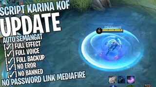 Script Skin Karina Kof Full Efeect No Password Patch Terbaru | Mobile Legends