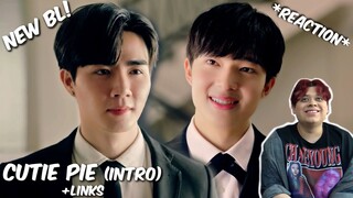 (NEW BL!!) Cutie Pie Series | นิ่งเฮียก็หาว่าซื่อ | Mini Intro - REACTION