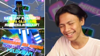 WAKTUNYA JEDAG JEDUG!!! REACT EDITOR BERKELAS & QUOTES MINECRAFT TERBARU DAN KEREN!!! #11