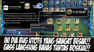 BIGGEST GLITCH!!! BAHAS TUNTAS BUG TERBESAR UTOTS DI EVENT TOTS  FIFA MOBILE | FIFA MOBILE INDONESIA