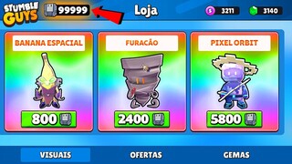 CHEGOU AGORA! NOVO EVENTO COM SKINS GRÁTIS DE CARTUCHOS NO STUMBLE GUYS 0.49 [ATUALIZAÇÃO] 😱