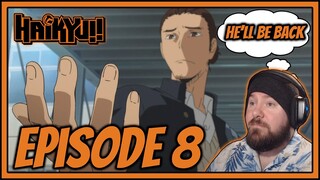 COME BACK, ASAHI! | Haikyuu!! Episode 8 Reaction