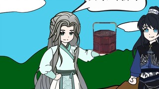 Episode kedua animasi dengan dua protagonis laki-laki
