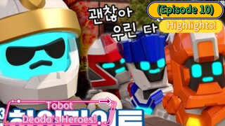 Tobot Deodo's Heroes (Part 02) (EP 10) Highlights