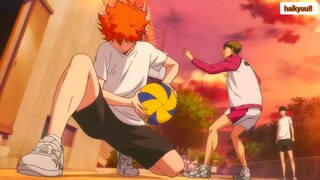 hinata and kageyama meet ushijima