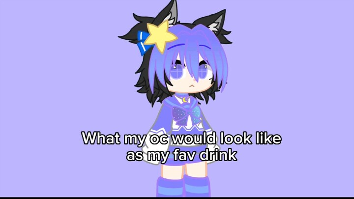 What my oc would look like as my fav drink