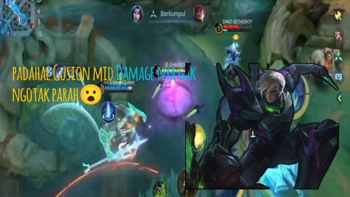siapa bilang gusion gak bisa bersaing di era gempuran Fanny dan haya ,mari kita buktikan 🤫