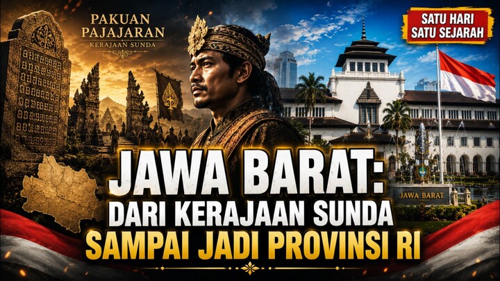 Jawa Barat: Dari Kerajaan Sunda Sampai Jadi Provinsi RI (60 Detik)