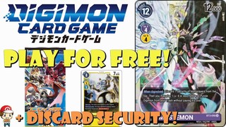 Mastemon Plays Cards for Free & Discards Security! Great New Level 6 Digimon (Union Impact Reveals!)